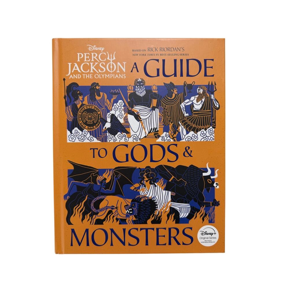 Disney Percy Jackson and the Olympians A Guide to Gods & Monsters Hardcover 2025